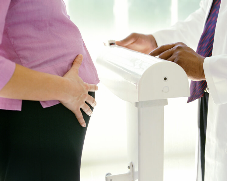 El sobrepeso durante el embarazo