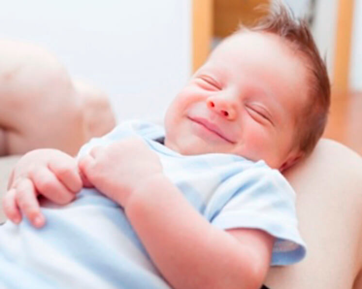 La sonrisa del bebé