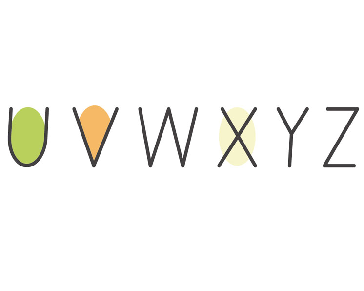 Nombres de bebé con  U, V, W,  X,  Y,  Z