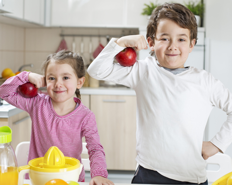 Alimentación saludable para chicos en etapa escolar